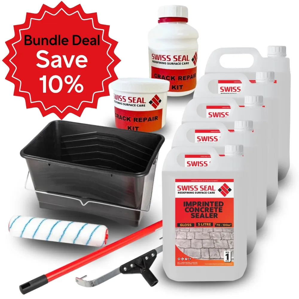 Swiss Seal Imprinted Concrete Sealer High Solids Gloss