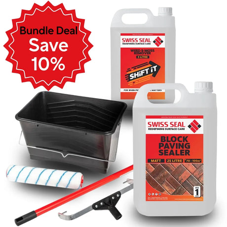 Swiss Seal Block paving sealer patio sealer matt