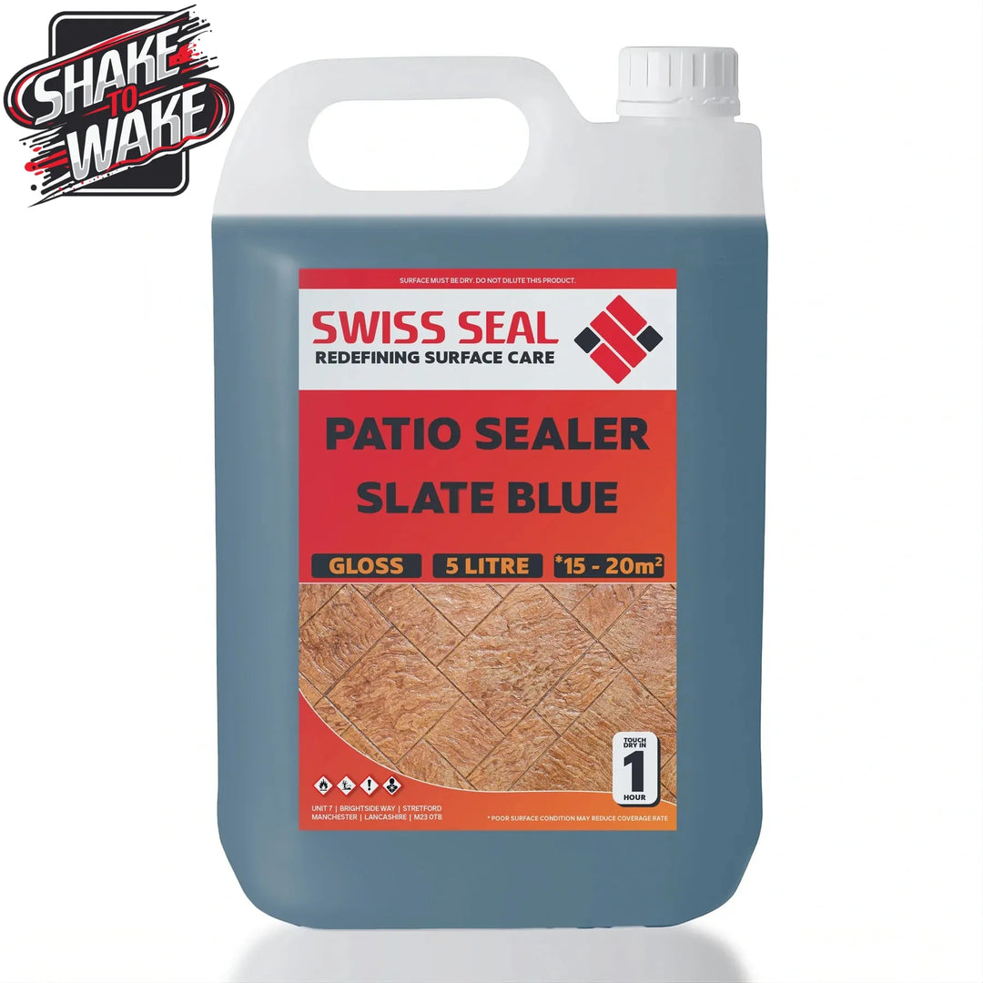 Swiss Seal Patio Sealer Salte Blue Shake to Wake