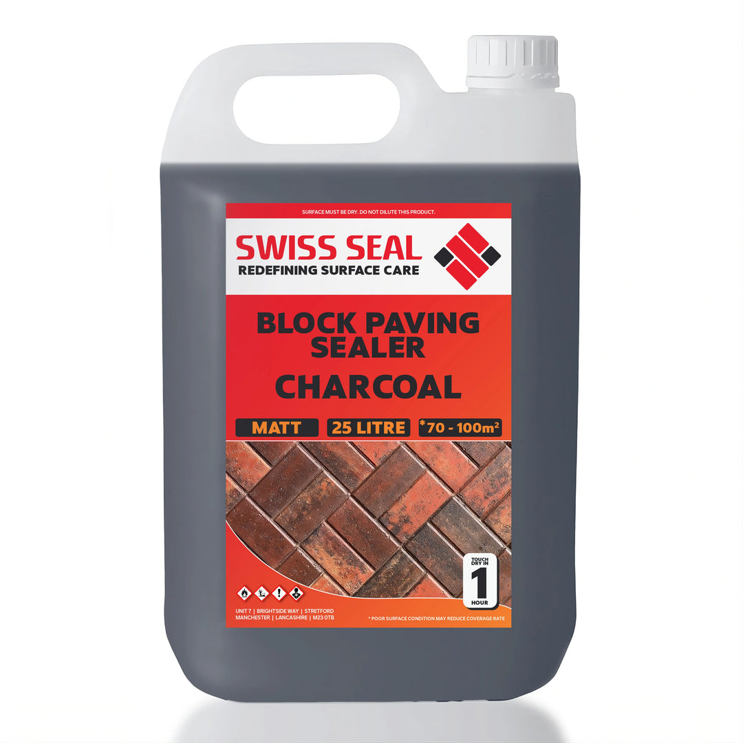 Block Paving Tinted Sealer / Renovator High Solids – Charcoal