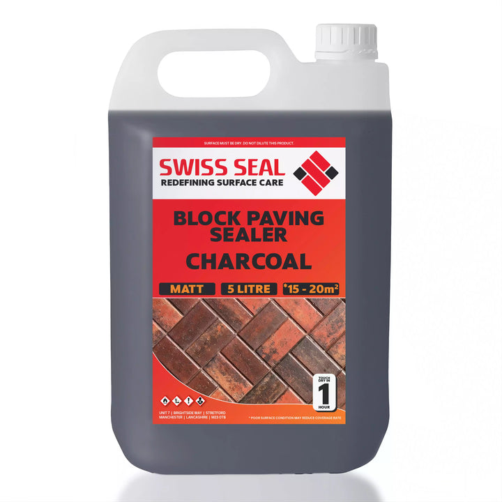 Block Paving Tinted Sealer / Renovator High Solids – Charcoal