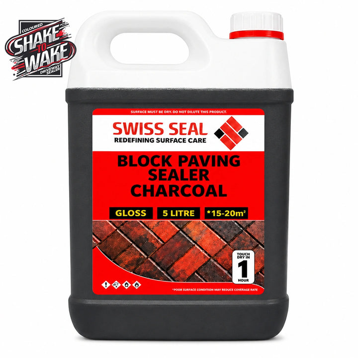 Block Paving Tinted Sealer / Renovator High Solids – Charcoal