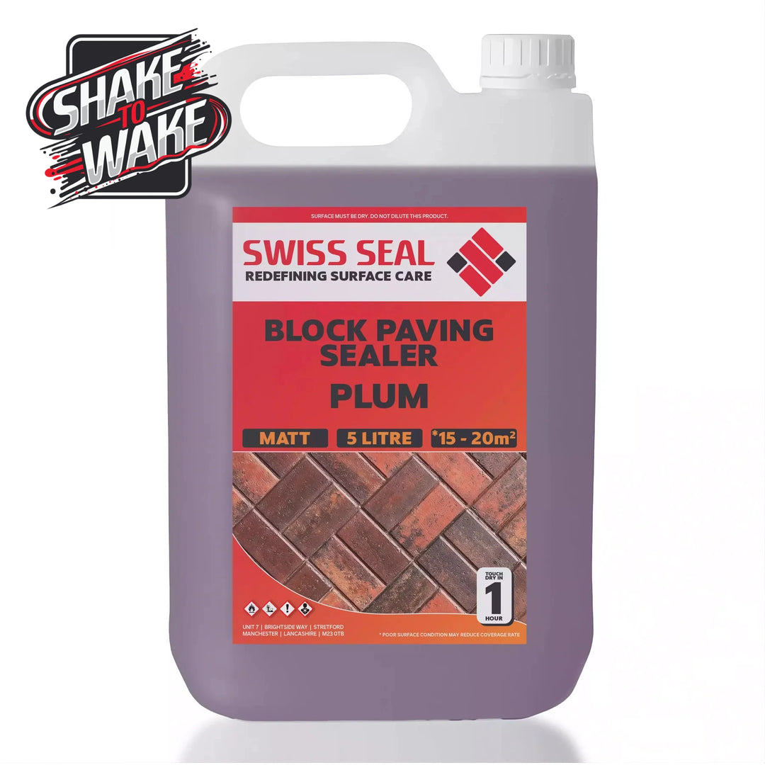 Block Paving Tinted Sealer / Renovator High Solids – Plum