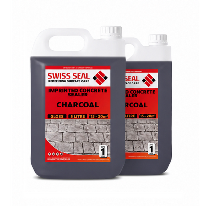 Imprinted Concrete Tinted Sealer / Renovator – Charcoal/Black