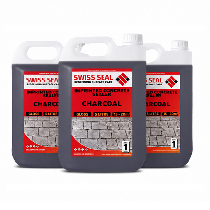 Imprinted Concrete Tinted Sealer / Renovator – Charcoal/Black