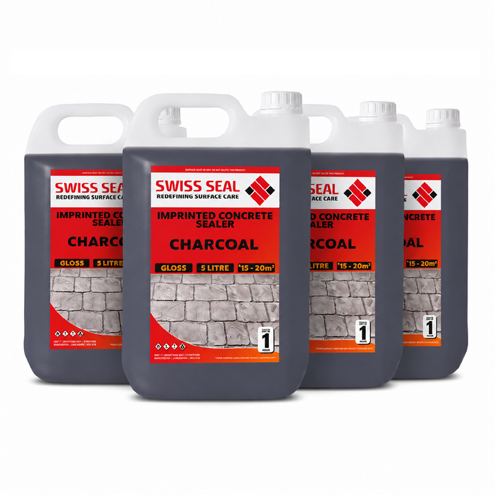 Imprinted Concrete Tinted Sealer / Renovator – Charcoal/Black
