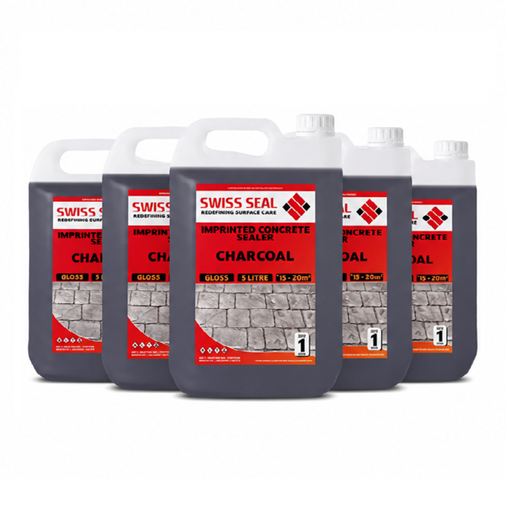 Imprinted Concrete Tinted Sealer / Renovator – Charcoal/Black