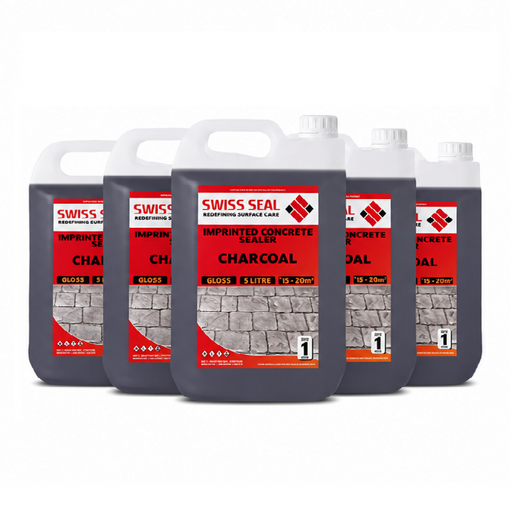Imprinted Concrete Tinted Sealer / Renovator – Charcoal/Black