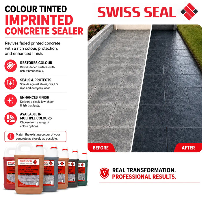 3 in 1 Concrete Care Kit - Charcoal / Black