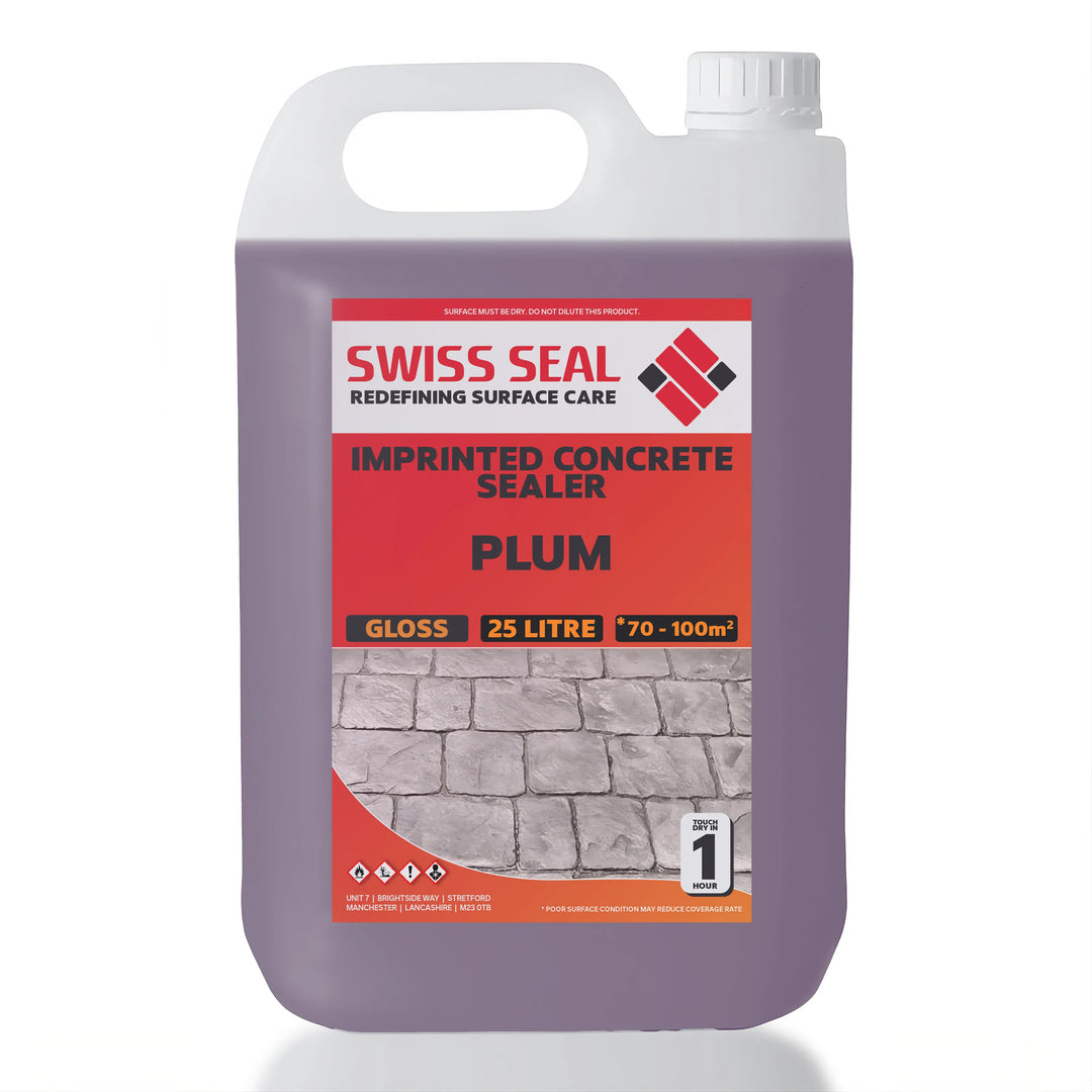 Imprinted Concrete Tinted Sealer / Renovator – Plum