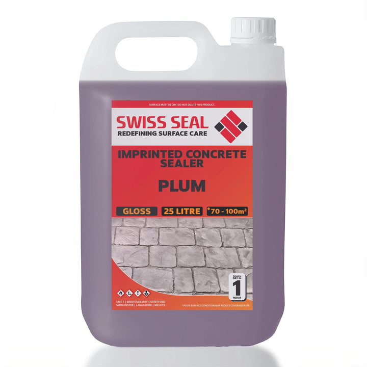 Imprinted Concrete Tinted Sealer / Renovator – Plum