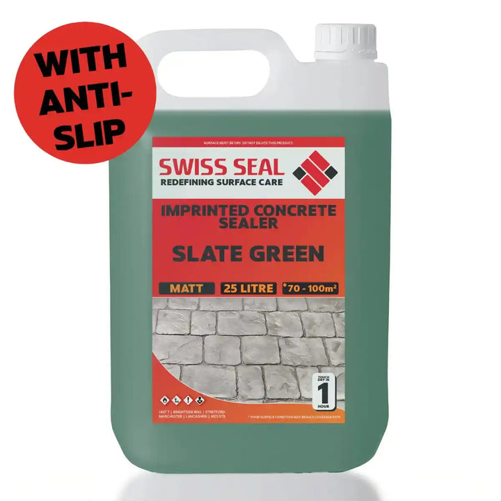 Imprinted Concrete Tinted Sealer / Renovator – Slate Green