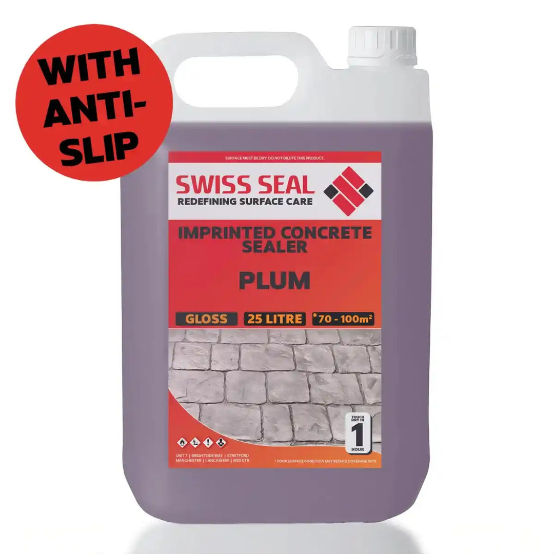 Imprinted Concrete Tinted Sealer / Renovator – Plum