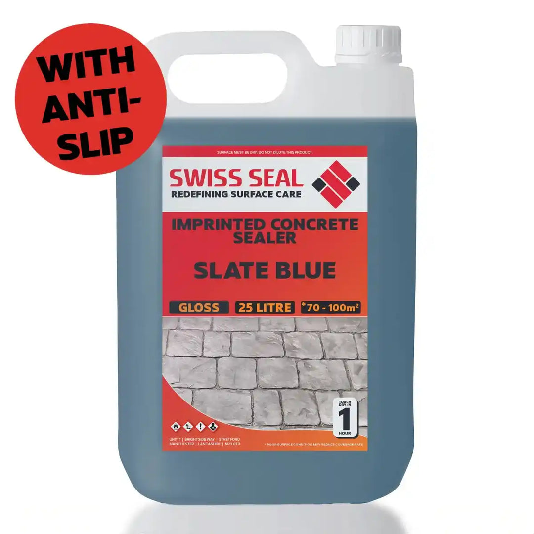 Imprinted Concrete Tinted Sealer / Renovator – Slate Blue