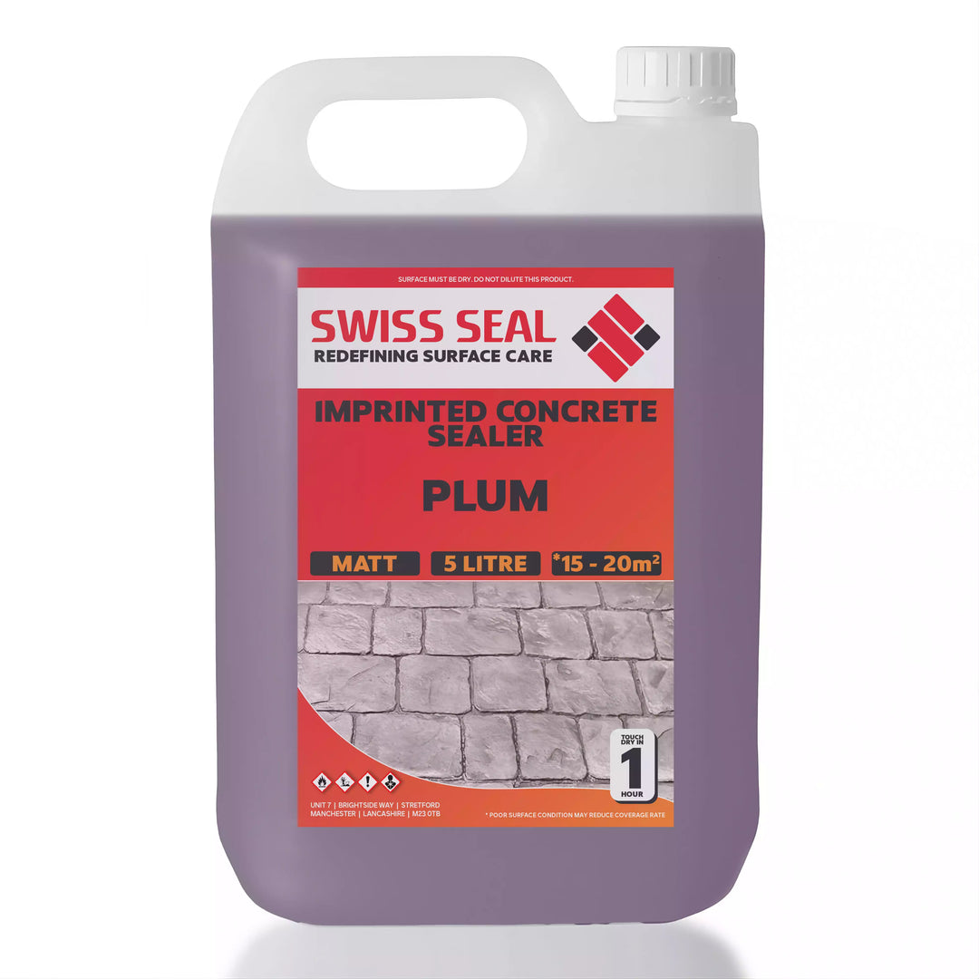 Imprinted Concrete Tinted Sealer / Renovator – Plum