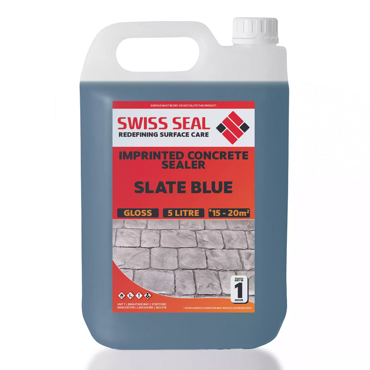 Imprinted Concrete Tinted Sealer / Renovator – Slate Blue