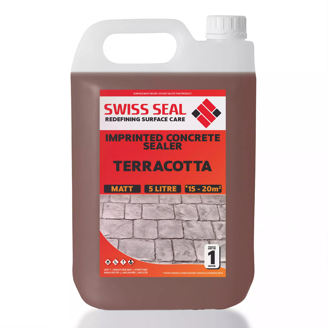 Imprinted Concrete Tinted Sealer / Renovator – Terracotta