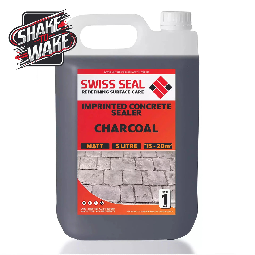 Imprinted Concrete Tinted Sealer / Renovator – Charcoal Grey