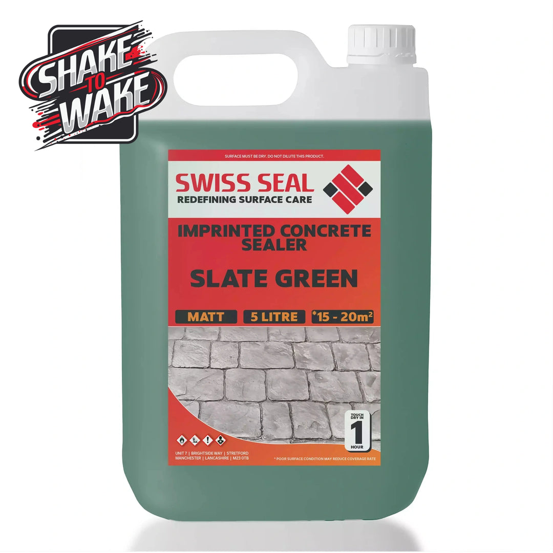 Imprinted Concrete Tinted Sealer / Renovator – Slate Green