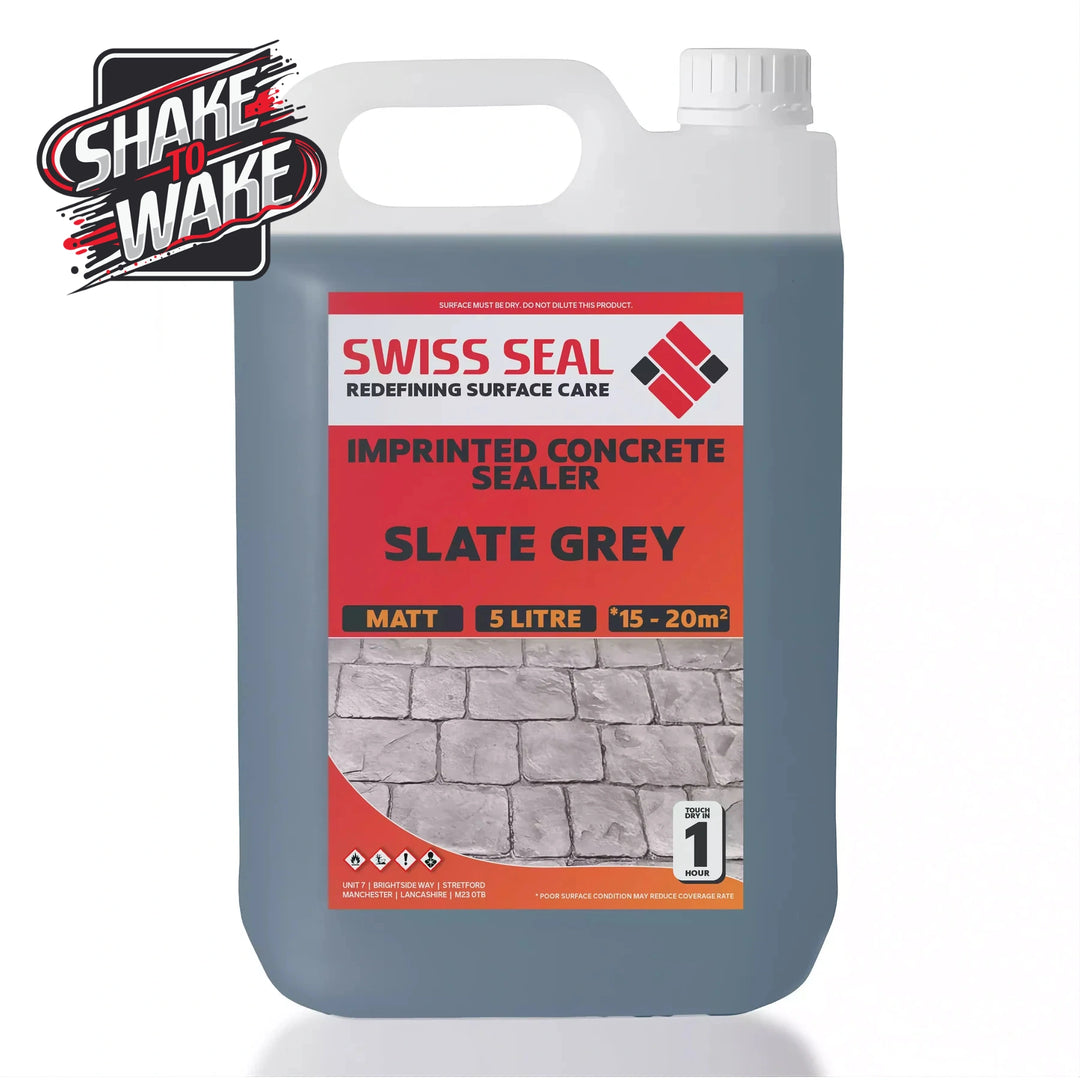 Imprinted Concrete Tinted Sealer / Renovator – Slate Grey