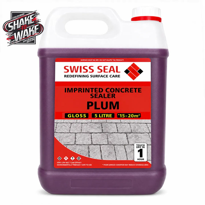 Imprinted Concrete Tinted Sealer / Renovator – Plum