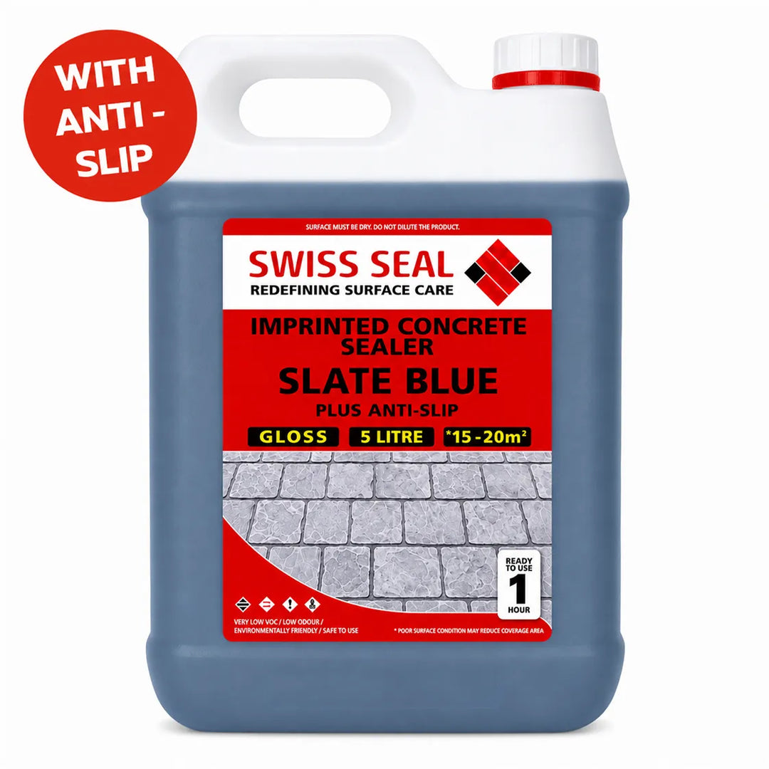 Imprinted Concrete Tinted Sealer / Renovator – Slate Blue