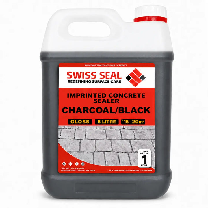 3 in 1 Concrete Care Kit - Charcoal / Black