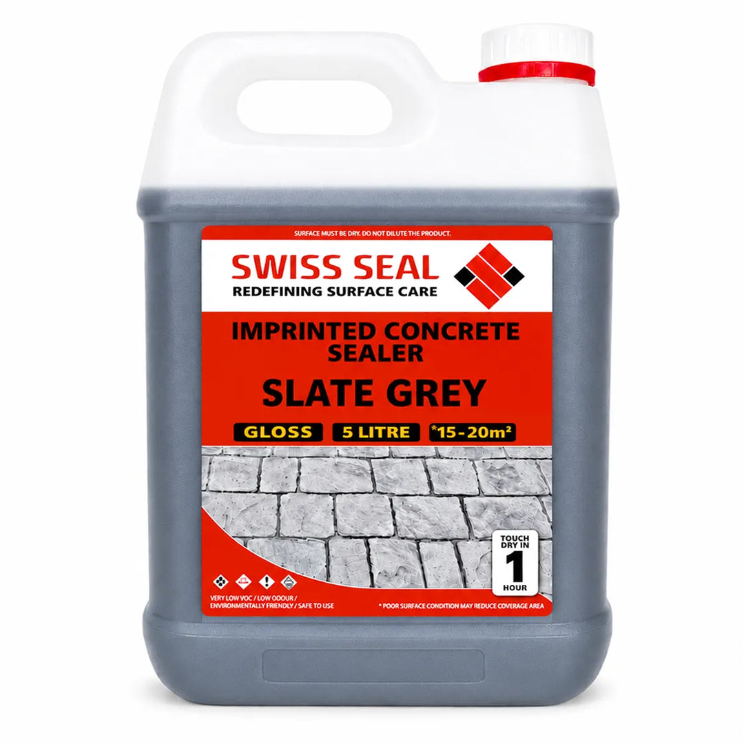 Imprinted Concrete Tinted Sealer / Renovator – Slate Grey