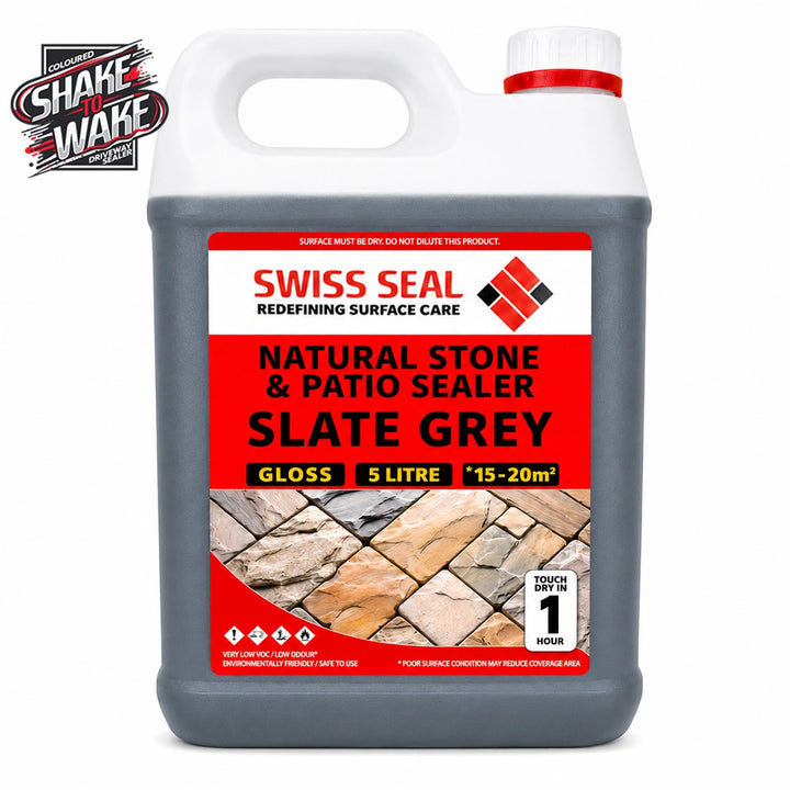 Patio Tinted Sealer / Renovator – Slate Grey