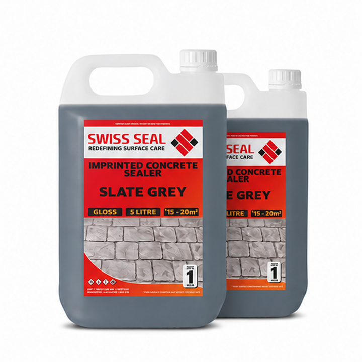 Imprinted Concrete Tinted Sealer / Renovator – Slate Grey