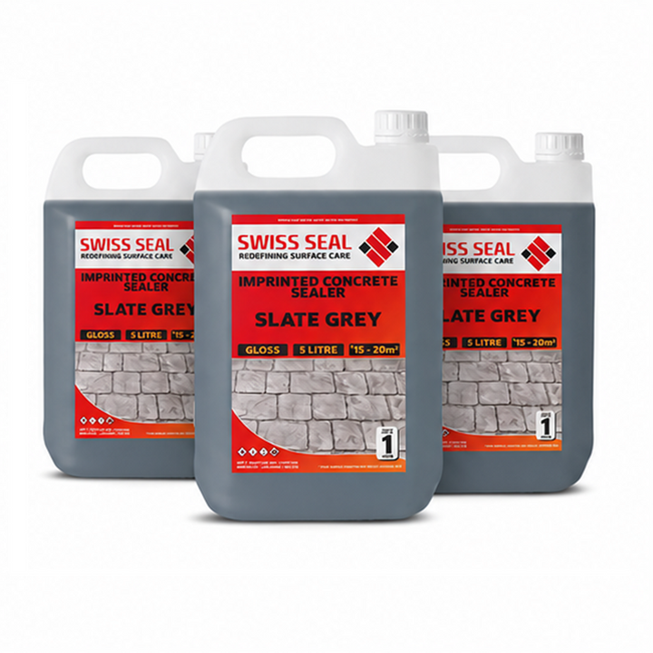 Imprinted Concrete Tinted Sealer / Renovator – Slate Grey