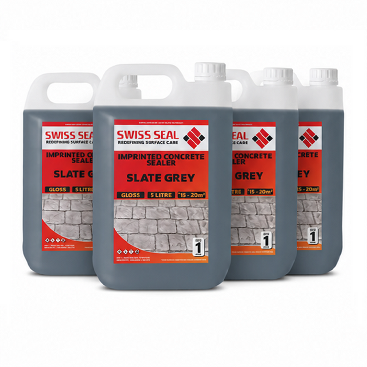 Imprinted Concrete Tinted Sealer / Renovator – Slate Grey