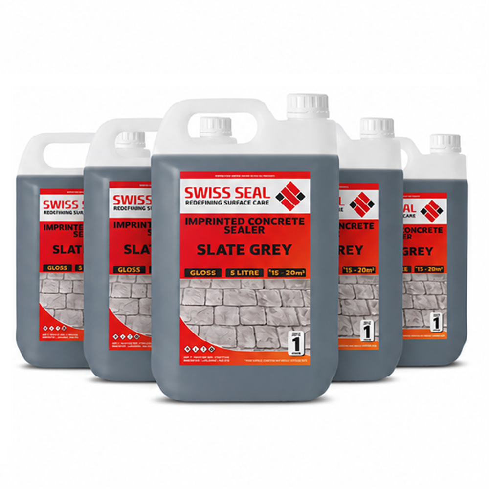 Imprinted Concrete Tinted Sealer / Renovator – Slate Grey