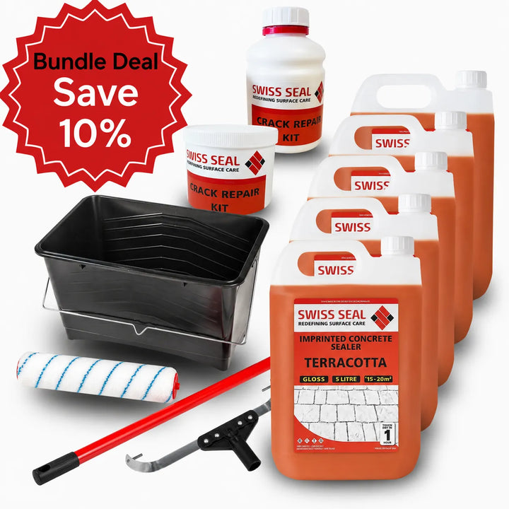 3 in 1 Concrete Care Kit - Terracotta