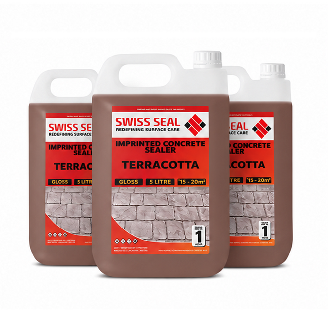 Imprinted Concrete Tinted Sealer / Renovator – Terracotta