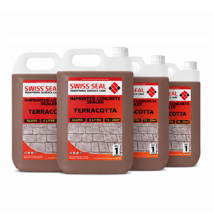 Imprinted Concrete Tinted Sealer / Renovator – Terracotta