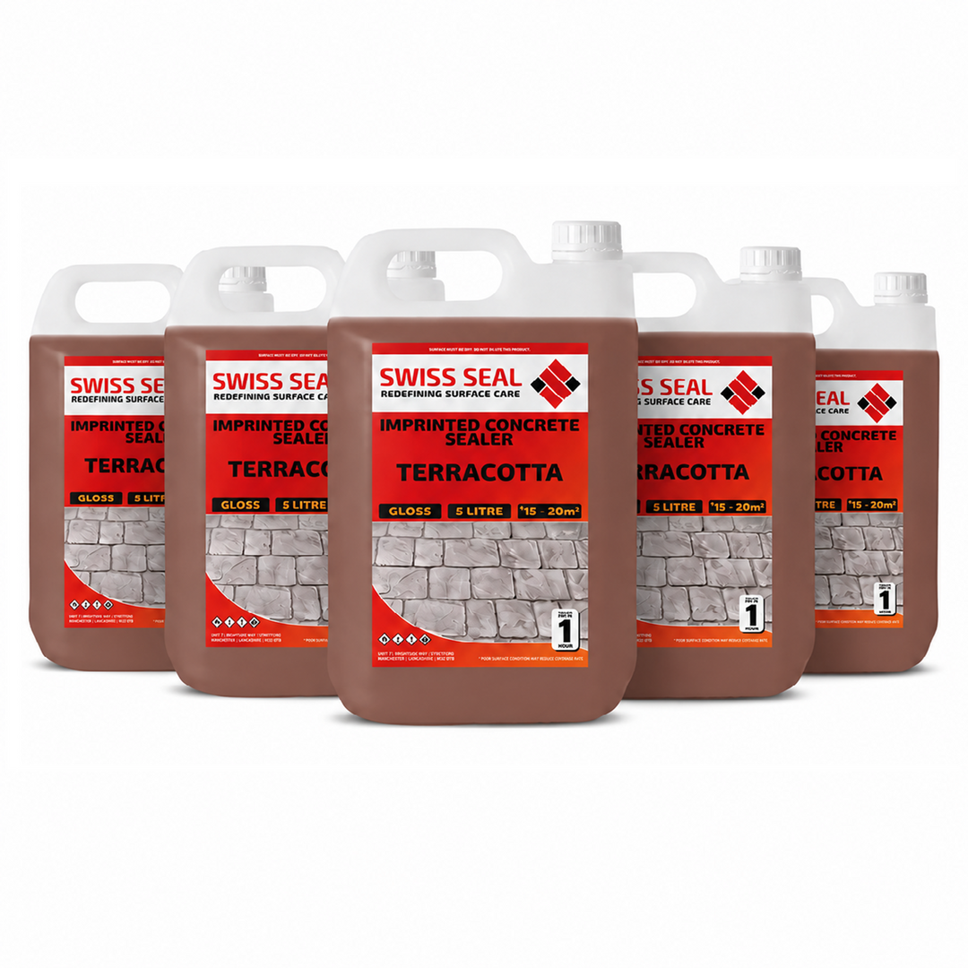 Imprinted Concrete Tinted Sealer / Renovator – Terracotta
