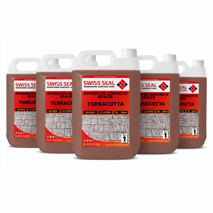 Imprinted Concrete Tinted Sealer / Renovator – Terracotta