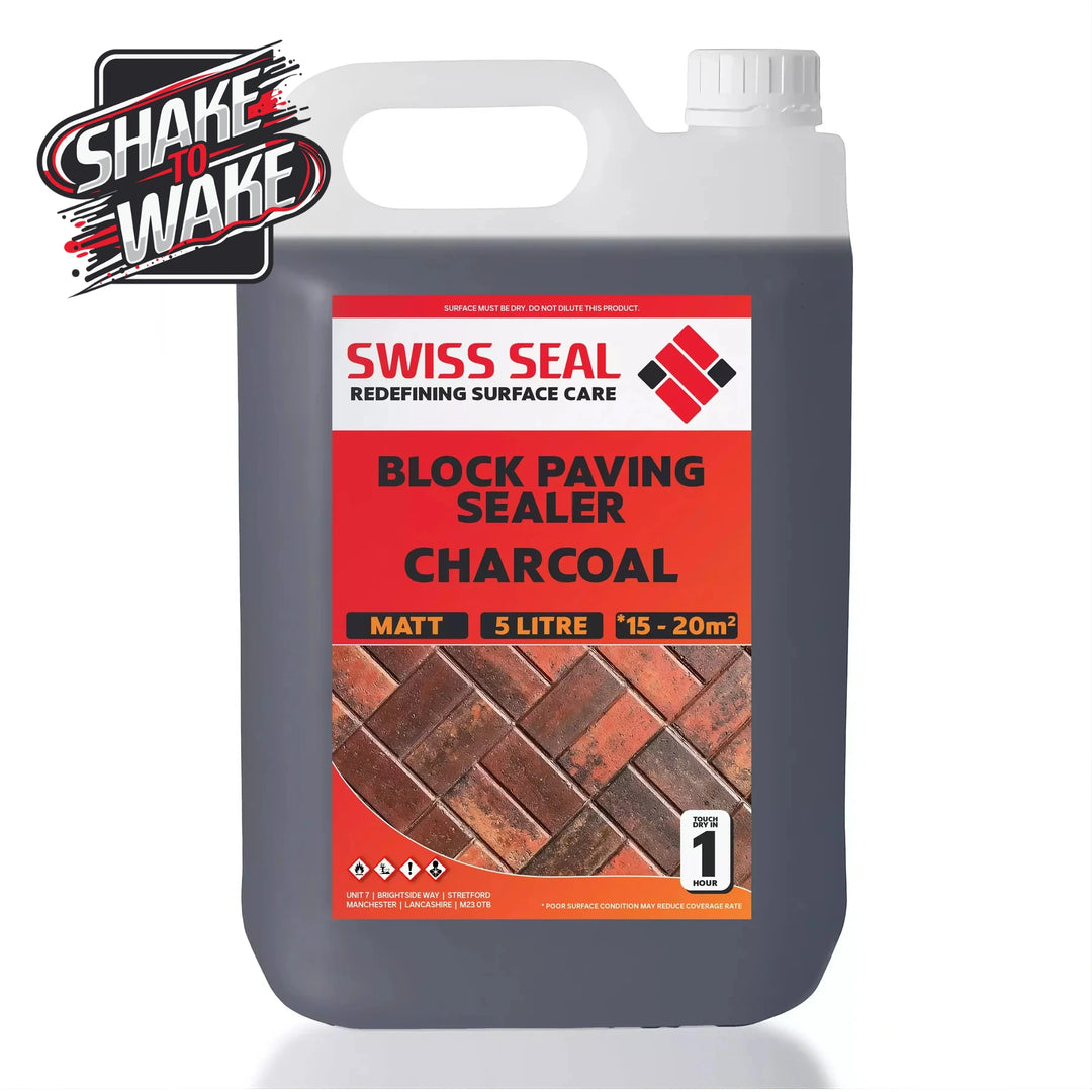 Block Paving Tinted Sealer / Renovator High Solids – Charcoal